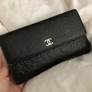 Black Chanel wallet